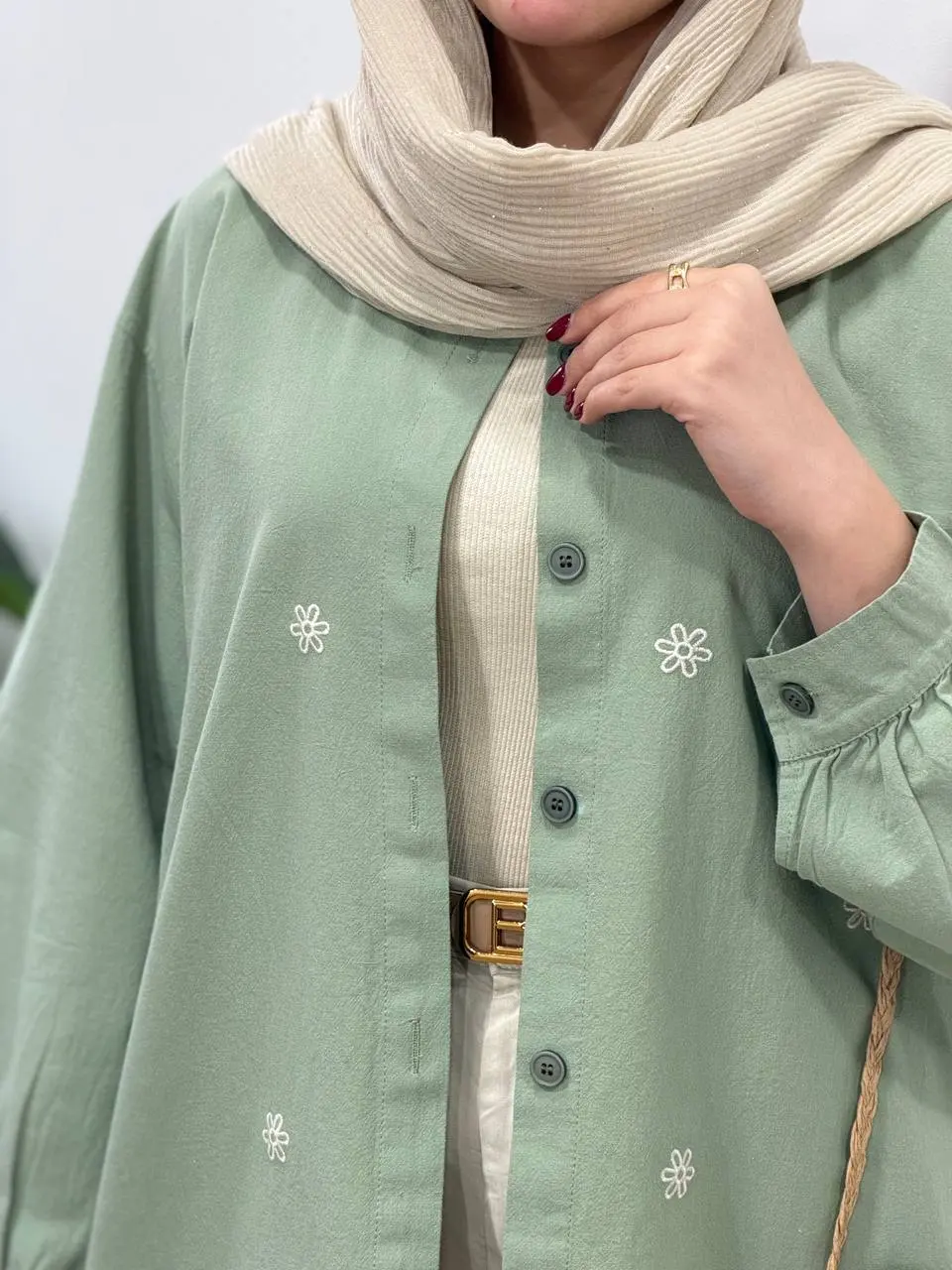 مانتو گلدوزی آیسو راز